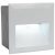 Kültéri falba építhető LED lámpa 3,7 W, hidegfehér, ezüstszínű (Zimba)