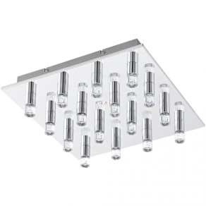   Mennyezeti LED lámpa 17,6 W, hidegfehér, áttetsző - Teocelo Eglo 95363