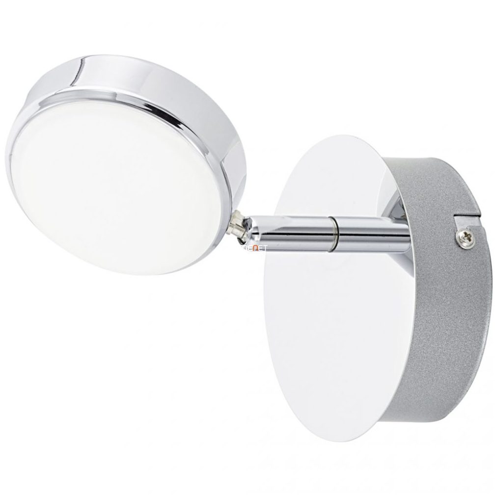 LED spotlámpa 5,4 W, melegfehér, fehér-ezüstszínű (Salto)