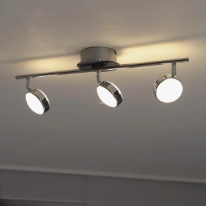   LED spot lámpa 16,2 W, melegfehér, ezüst-fehér színű - Salto Eglo 95631