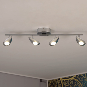   LED spot lámpa 13,2 W, melegfehér, ezüstszínű - Pedregal Eglo 95753