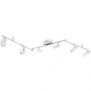   LED spot lámpa 19,8 W, melegfehér, ezüstszínű - Pedregal Eglo 95754