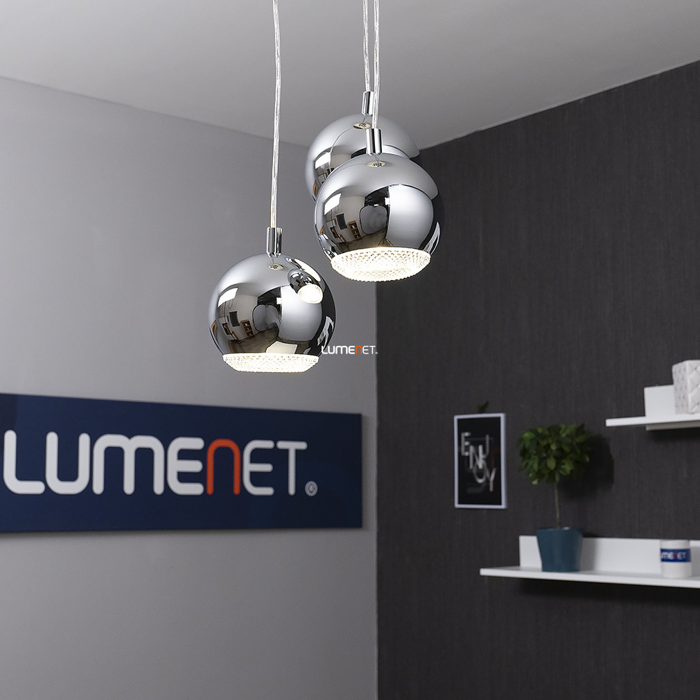 Függesztett lámpa króm - Conessa Eglo 95913