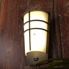   Kültéri mozgásérzékelős fali LED lámpa - Breganzo Eglo 96018