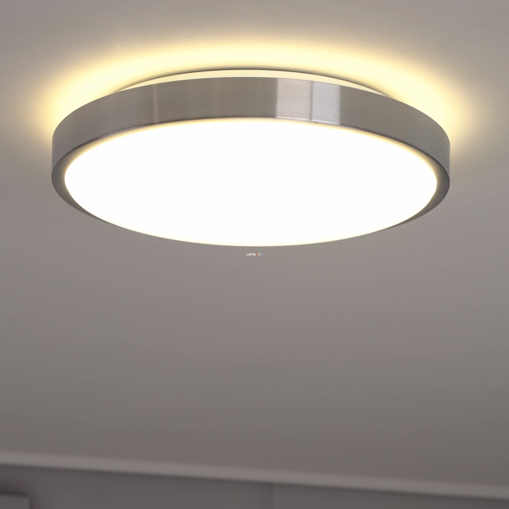Mennyezeti LED lámpa 24 W, melegfehér, fehér-nikkel színű (Competa)
