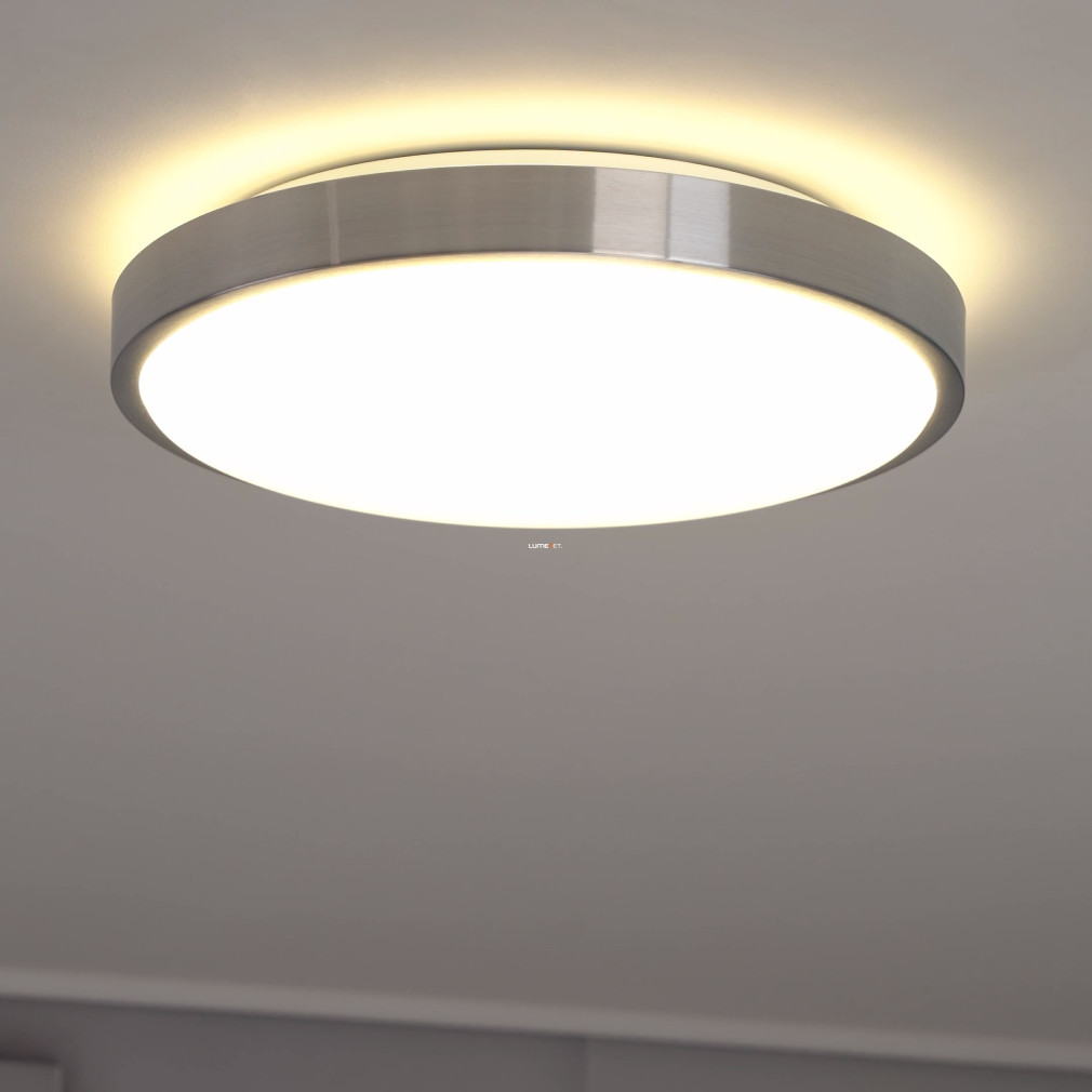 Mennyezeti LED lámpa 24 W, melegfehér, fehér-nikkel színű - Competa Eglo 96034