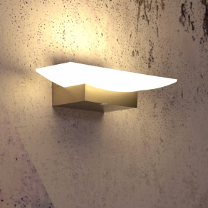   Fali LED lámpa 5,6 W, melegfehér, fehér-ezüstszínű - Metrass Eglo 96038