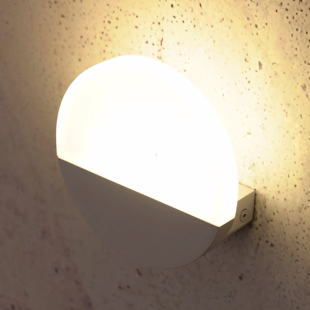 Fali LED lámpa 4,5 W, melegfehér, fehér színű (Metrass)