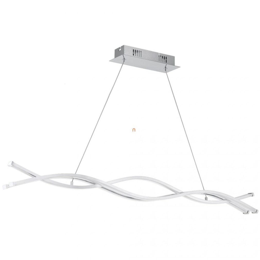 Függesztett LED lámpa 39 W, melegfehér, ezüst-fehér színű (Lasana)