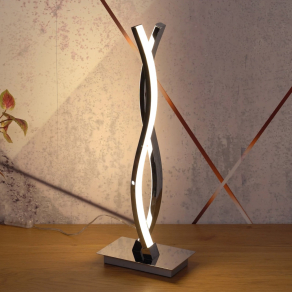   Hullámos asztali LED lámpa 46 cm - Lasana 2 Eglo 96105, 3000 K, 1440 lm, 10 W