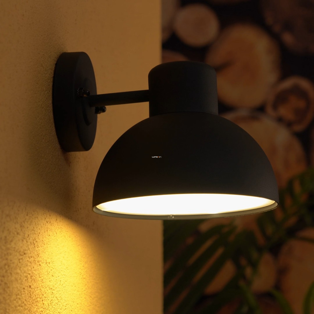 Kültéri fali lámpa, fekete-fehér színű (Entrimo)