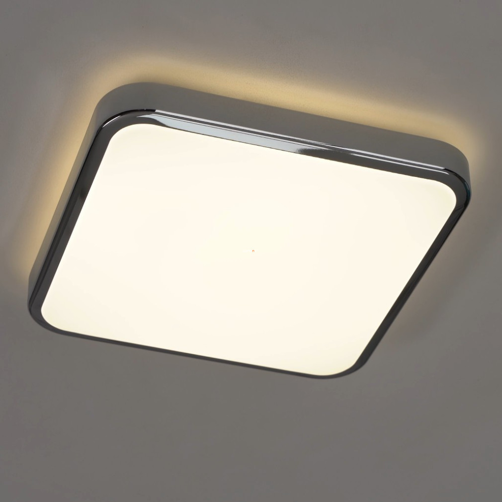 Mennyezeti LED lámpa 16 W, melegfehér, opál-ezüstszínű (Manilva)