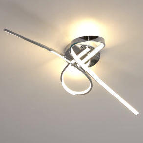   Mennyezeti LED lámpa 20 W, melegfehér, króm-fehér színű - Selvina Eglo 96329