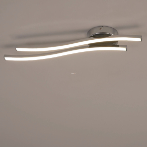   Fali LED lámpa 10 W, melegfehér, króm-fehér színű - Valmora Eglo 96332