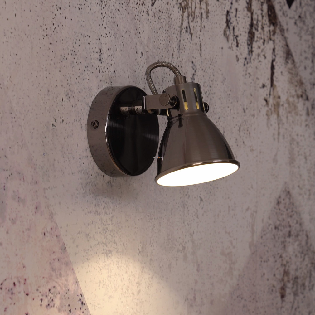 Bontott csomagolású Fali lámpa, nikkel színű (Seras)