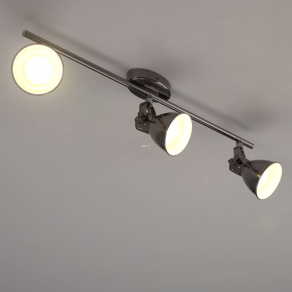   Spot lámpa három foglalattal, nikkel színű - Seras Eglo 96554