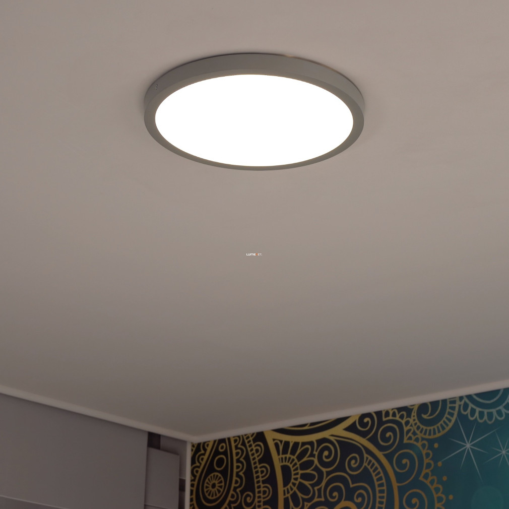 Mennyezeti LED lámpa 25 W, melegfehér, 40 cm, fehér-nikkel színű (Fueva)