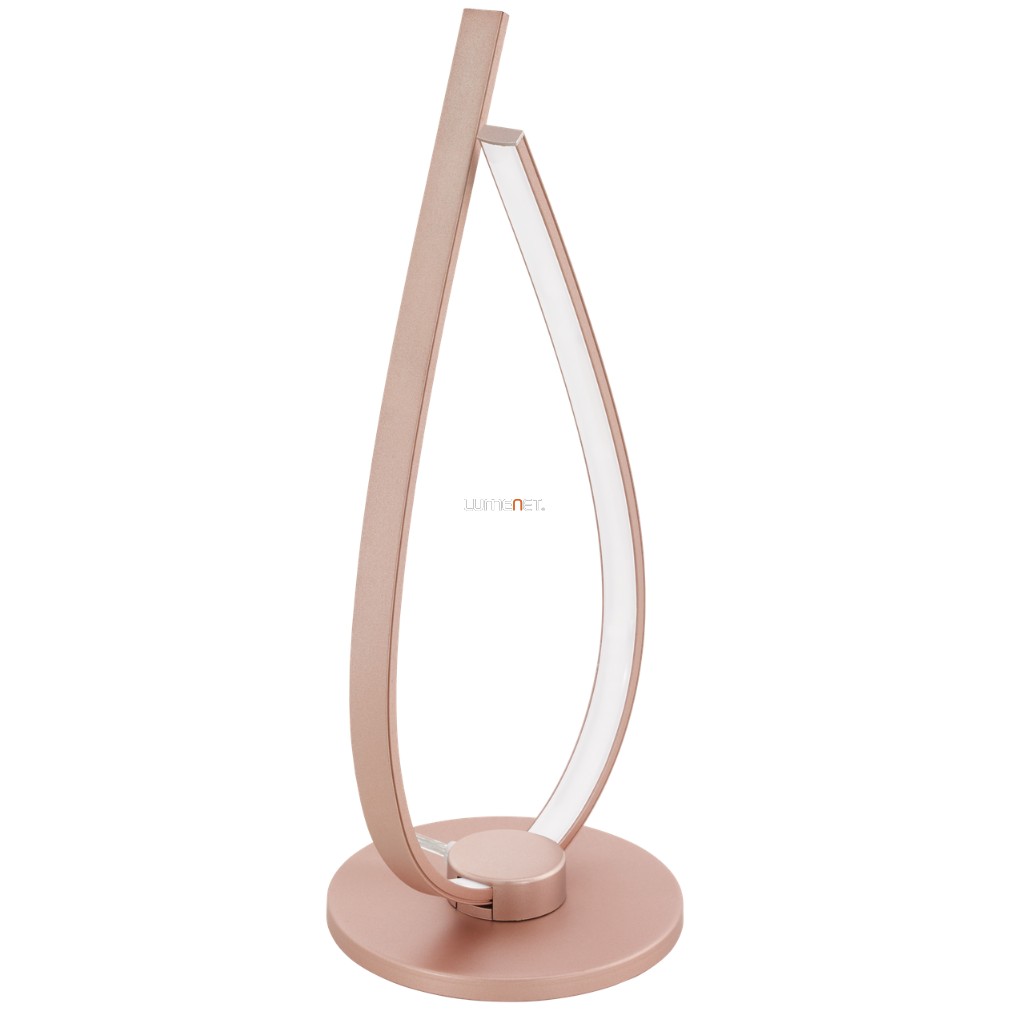 Rosegold asztali LED lámpa, csepp (Palozza)