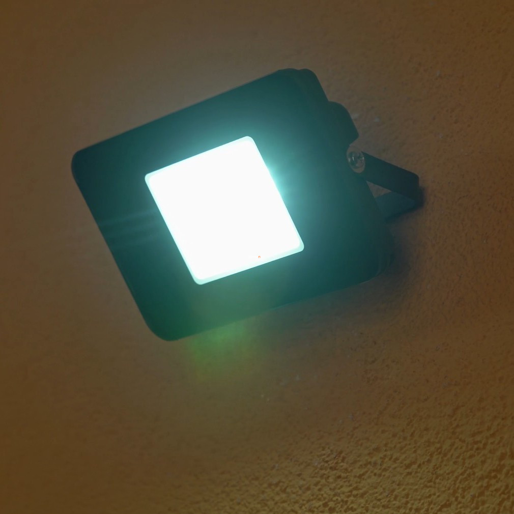 LED reflektor 10 W, hidegfehér, fekete (Faedo)