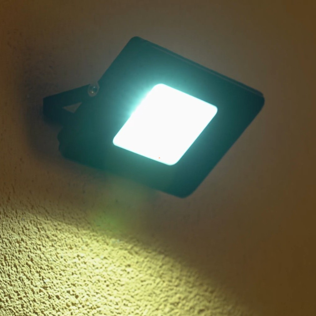 LED reflektor 20 W, hidegfehér, fekete (Faedo)