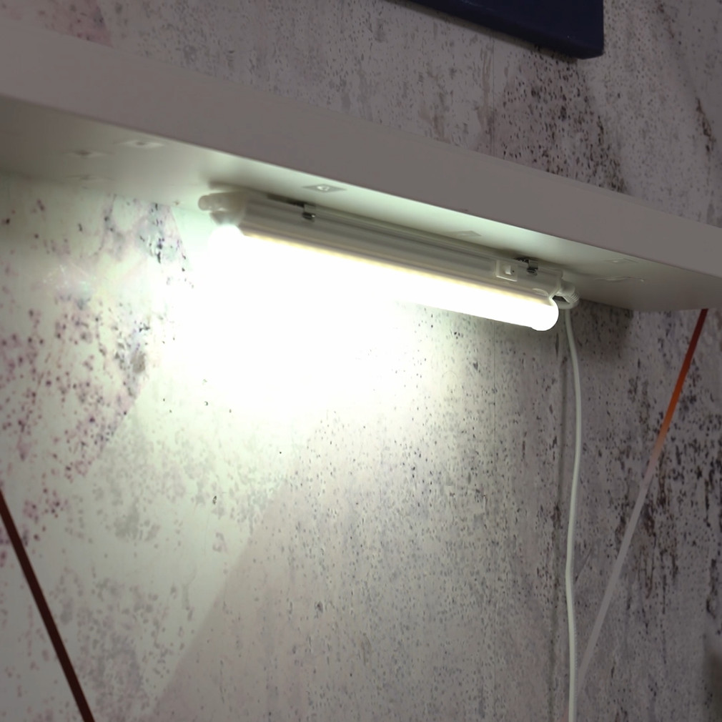 Pultvilágító LED lámpa 3,2 W, hidegfehér, 31 cm, fehér színű (Dundry)