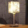 Textil asztali lámpa aranyszínű, 40 cm - Viserbella Eglo 97646, 1xE27 foglalattal