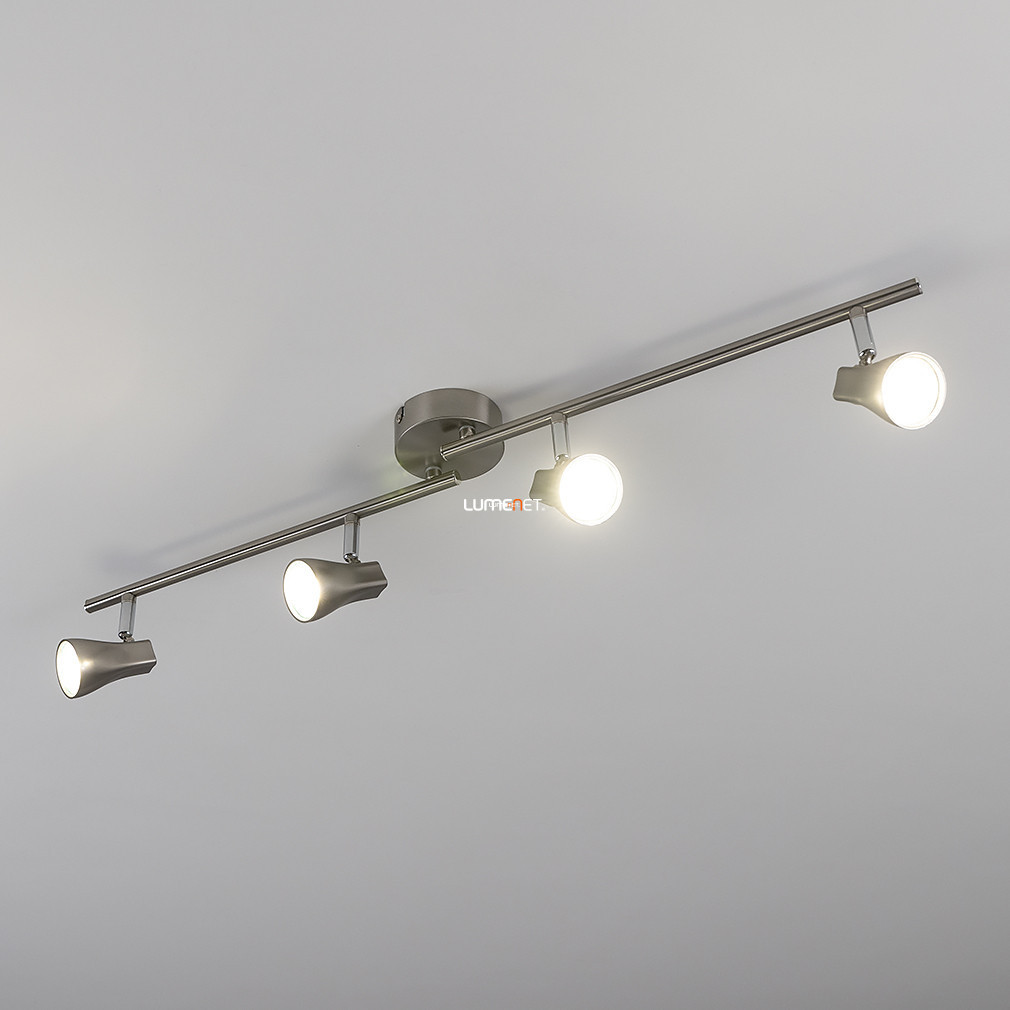 Bontott csomagolású LED spot lámpa nikkel színben, 70 cm (Tiberio 1)