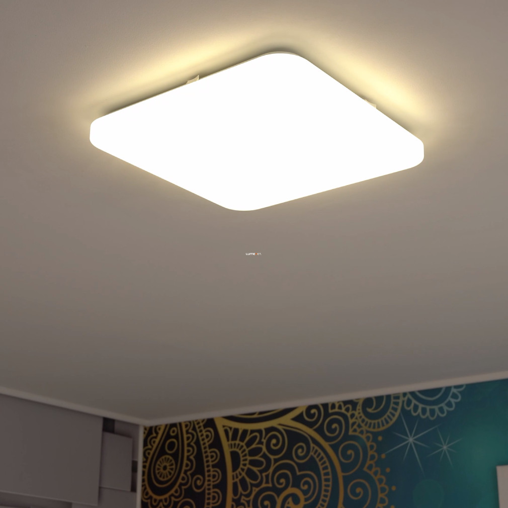 Szögletes mennyezeti LED lámpa 33,5 W, melegfehér, fehér színű (Frania)