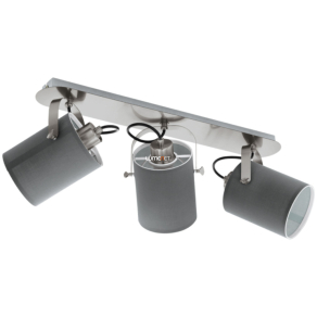   Spot lámpa három foglalattal, nikkel-szürke színű - Villabate Eglo 98141