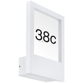   Kültéri fali lámpa, fehér-áttetsző - Monteros Eglo 98143