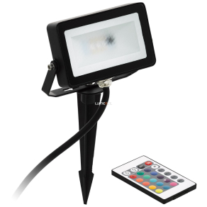   Földbe szúrható kültéri LED reflektor távirányítóval, szabályozható színekkel - Faedo-RGB Eglo 98185