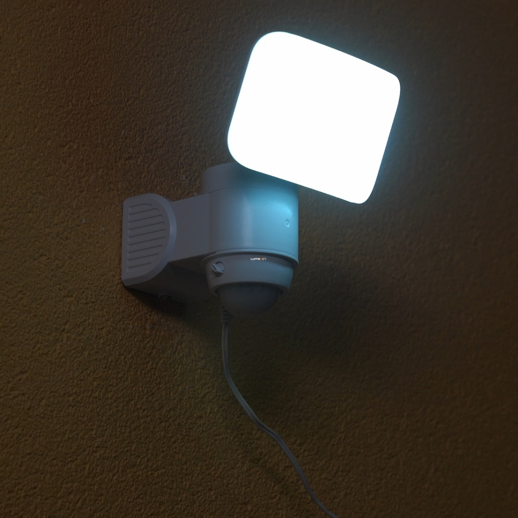Napelemes LED reflektor mozgásérzékelővel, 5,4 W, extra hidegfehér (Casabas)