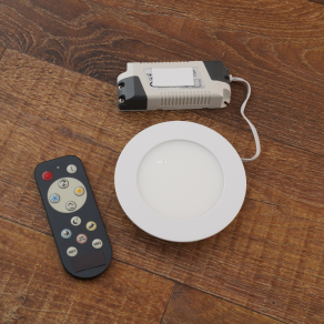   Süllyesztett LED lámpa távirányítóval 5 W, hideg-melegfehér, fehér színű - Fueva Eglo 98212