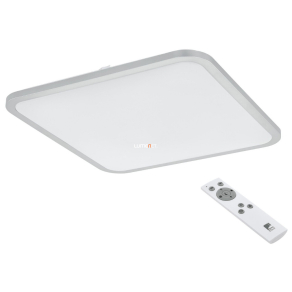   Távirányítós mennyezeti LED lámpa 30 W, hideg-melegfehér, fehér-ezüstszínű - Cogoleto Eglo 98258