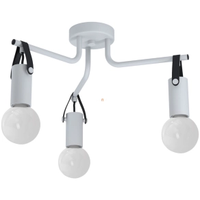   Mennyezeti lámpa három foglalattal, fehér-szürke színű - Apricale Eglo 98281