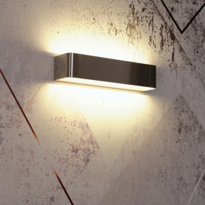   Fali LED lámpa 12 W, melegfehér, nikkel színű - Sania Eglo 98426