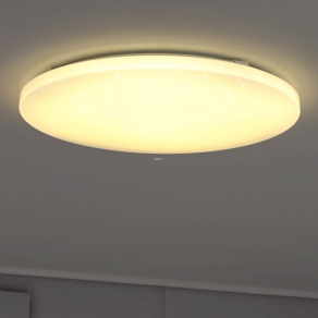   Csillám hatású mennyezeti LED lámpa 49,5 W, melegfehér, fehér színű - Frania Eglo 98448