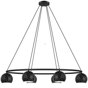   Csillár hat foglalattal, geometrikus hatású - Cantallops Eglo 98456