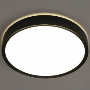   Mennyezeti LED lámpa 36 W, melegfehér, fekete-fehér színű - Musurita Eglo 98604