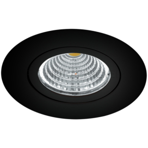   Szabályozható süllyesztett LED spot lámpa 6 W, melegfehér, fekete - Saliceto Eglo 98609