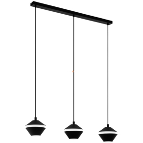   Függesztett lámpa három foglalattal, fekete-fehér színű - Perpigo Eglo 98682