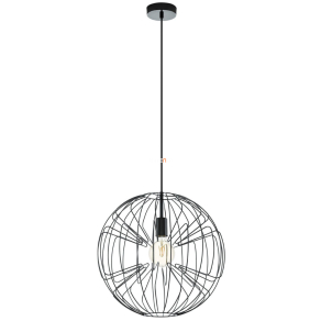   Függesztett lámpa, fekete-nikkel színű - Okinzuri Eglo 98688