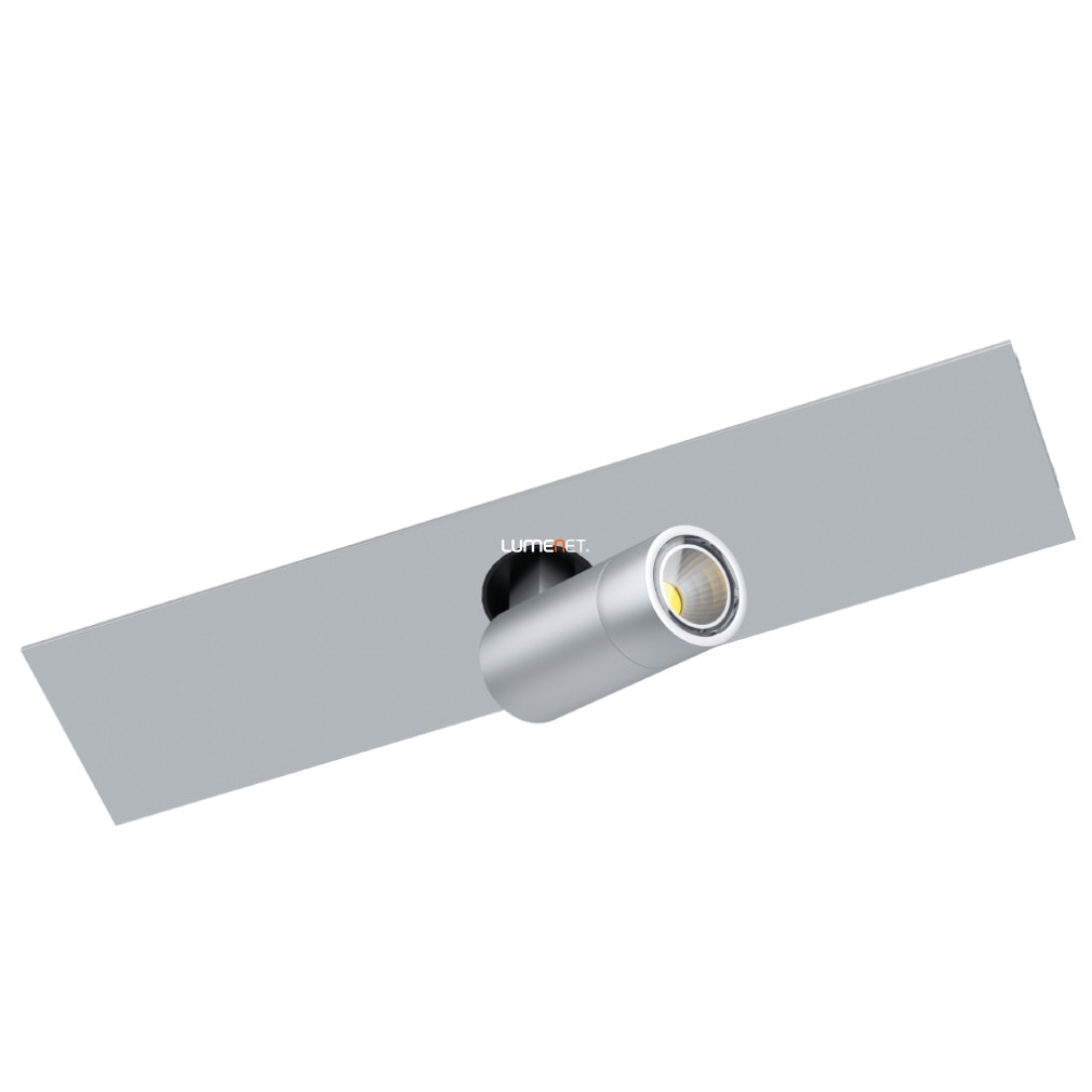 Sínre szerelhető LED spotlámpa 1x8,5 W, melegfehér, alumínium színű (Spotlight)