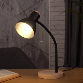   Íróasztali lámpa fekete, 49 cm - Veradal Eglo 98831, 1xE27 foglalattal