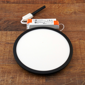   Süllyesztett LED panel 22 W, melegfehér, fekete-fehér színű - Fueva Eglo 98867