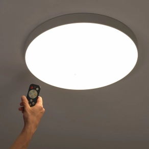   Távirányítós mennyezeti LED lámpa 24 W, hideg-melegfehér, fehér színű - Zubieta Eglo 98892