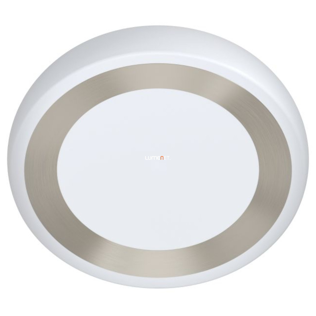 Mennyezeti LED lámpa 22 W, melegfehér, 48 cm, fehér-ezüstszínű (Ruidera)