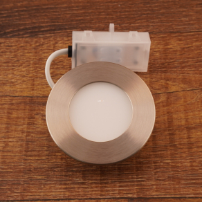   Süllyesztett LED spot lámpa 2,7 W, melegfehér, nikkel-fehér színű - Fueva Eglo 99136