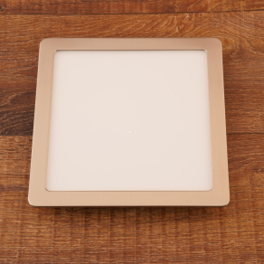   Süllyesztett LED spot lámpa, szögletes, 16,5 W, melegfehér, nikkel-fehér színű - Fueva Eglo 99169