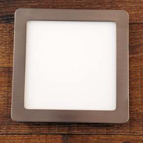   Süllyesztett LED spot lámpa, szögletes, 10,5 W, hidegfehér, nikkel-fehér színű - Fueva Eglo 99184